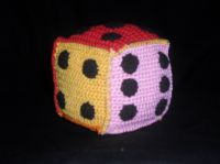 dés à jouer en crochet